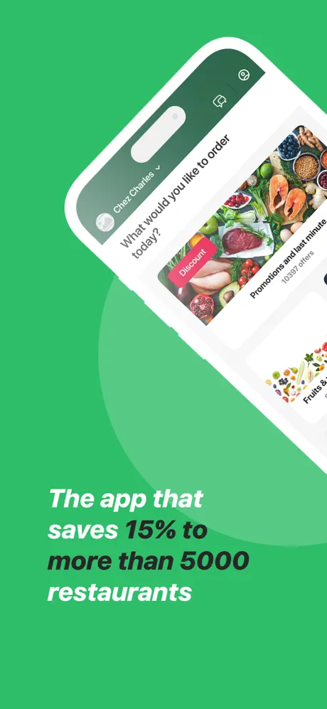 Foodomarket restaurant procurement home with promotions and food categories